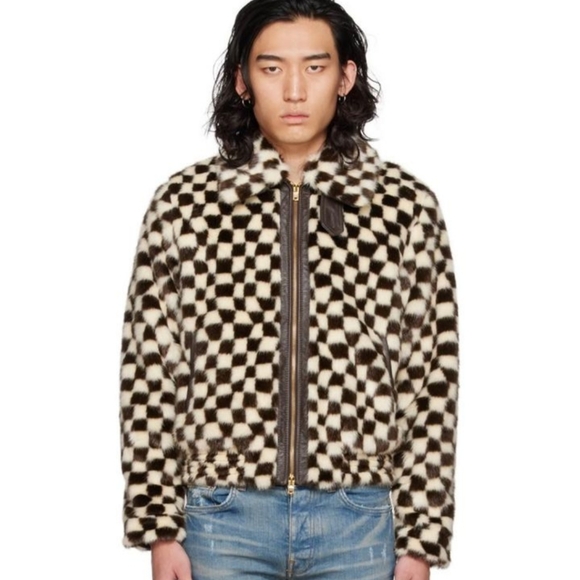 Amiri Faux-Fur Jacket - Picture 1 of 9